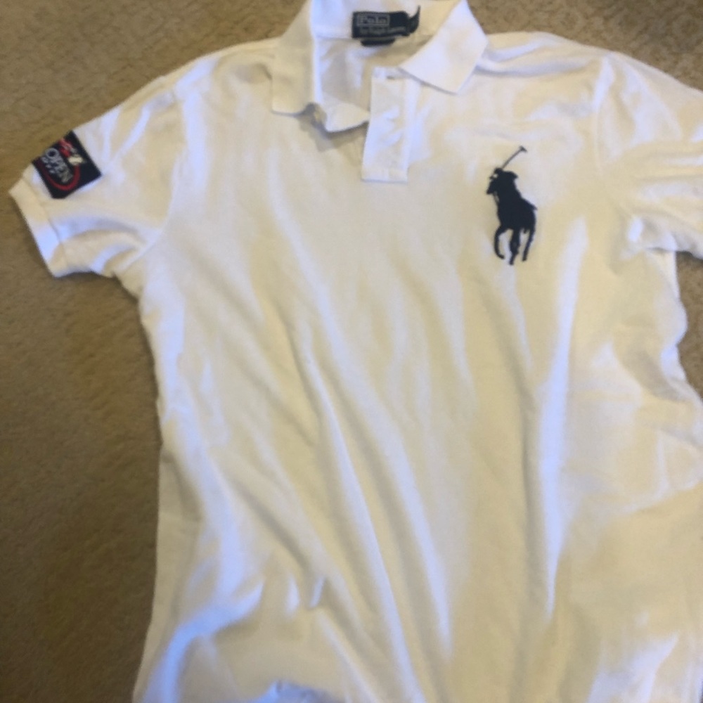 Men’s polo Ralph Lauren big pony us open sz medium